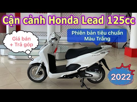 Video Honda Lead 2022 Tiêu Chuẩn Màu Trắng | Giá xe Bán trả... - youtube