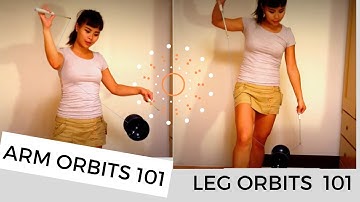 diabolo tricks for beginners. Orbits --- "around your arm" and  "around your leg".