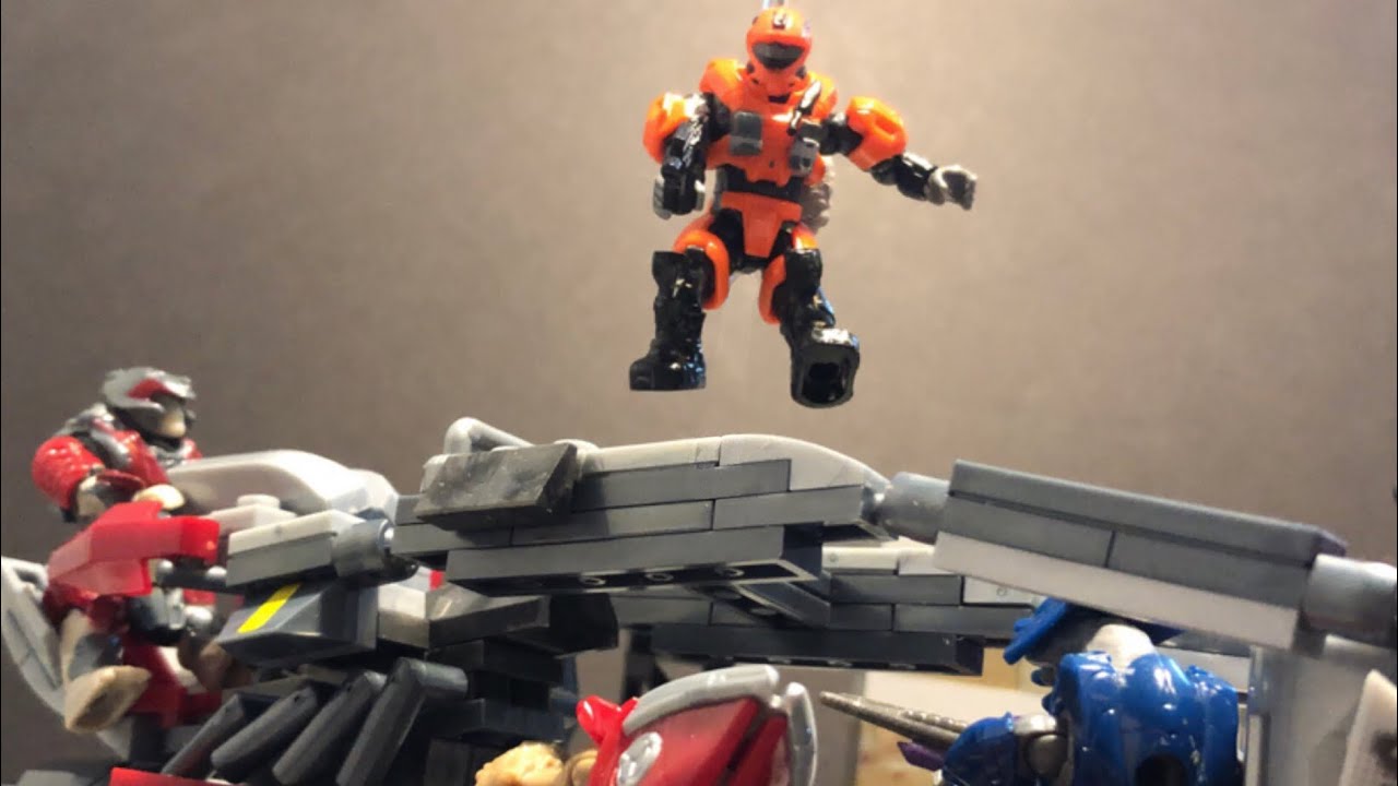 Halo Mega Bloks Stop Motion: Skiff Intercept