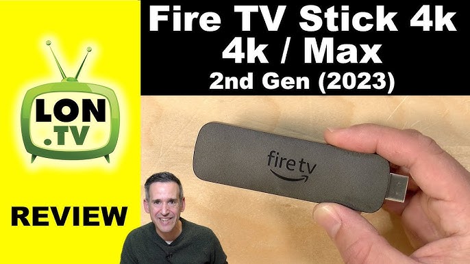 Fire TV Stick 4K Max Media Streamer - Black (B08MQZXN1X