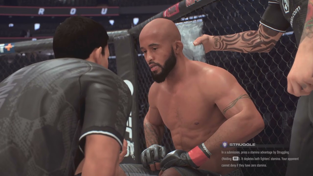 EA SPORTS UFC 5 Mighty Mouse VS Francis Ngannou