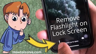 How to Remove Flashlight from Lock Screen iPhone 2024 screenshot 5