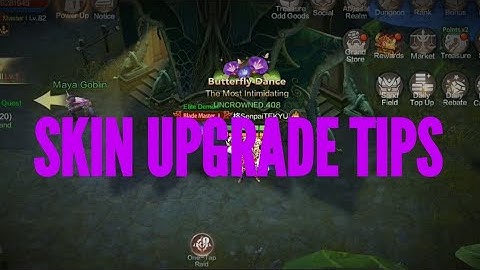 SKIN UPGRADE TIPS | MU ORIGIN 2