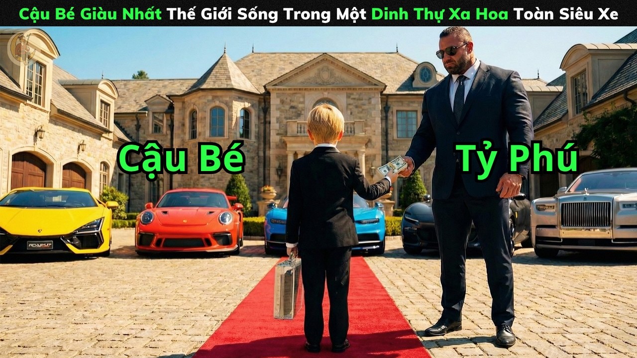 [Review Phim] Cậu Bé Giàu Nhất Thế Giới Sống Trong Một Dinh Thự Xa Hoa Toàn Siêu Xe