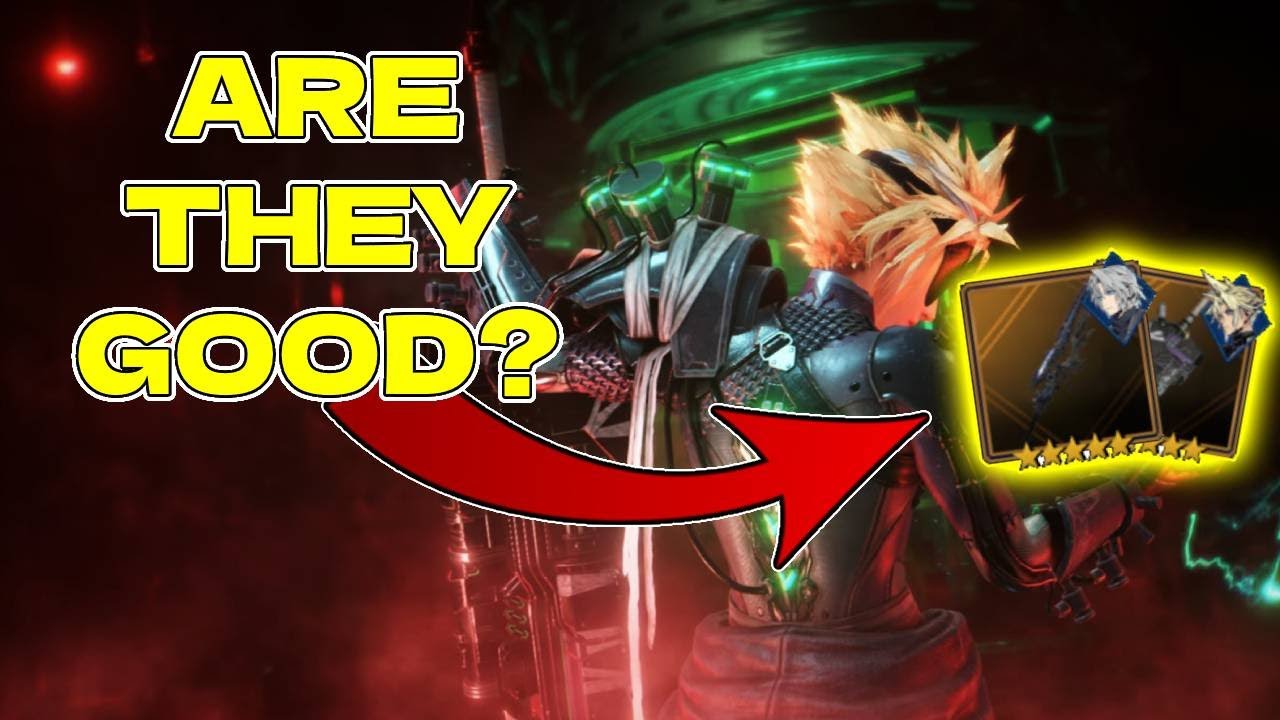Are the NEW WEAPONS worth it? | Final Fantasy 7 Ever Crisis
