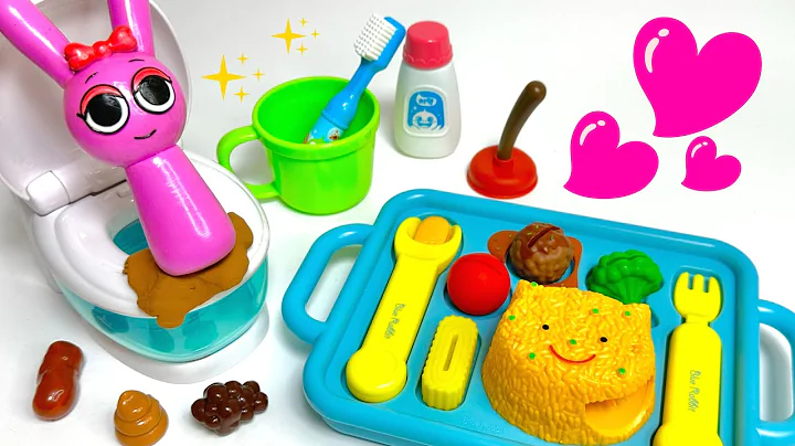 [🌟Toy ASMR🌟] 💩SPRUNKI Pinki Potty training Toy & Eating ASMR | Satisfying Toy Unboxing ASMR