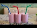 КОКТЕЙЛЬ!!!! НУ ОЧЕНЬ ВКУСНЫЙ!!!!! /STRAWBERRY MILKSHAKE! / CILEKLI MILK SHAKE!!!/