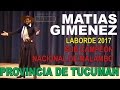 Laborde 2017 matias gimenez sub campeon nacional de malambo del festival nacional de malambo