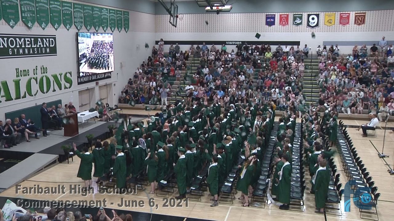 Faribault High School Commencement June 6, 2021 YouTube