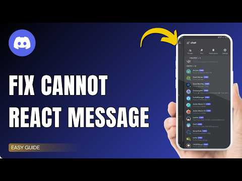 How To Fix Discord Cannot React to Message !