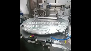 Round Table Screen / Pad Printing Machine | Gasket Printing Machine | Toy Printing Machine |