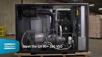 Meet the Atlas Copco GA 90+-160 VSD | Atlas Copco Compressors