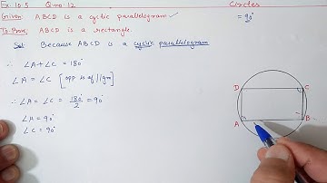 Ch:10 Ex.10.5 (Q.12) Circles | Ncert Maths Class 9 | Cbse.
