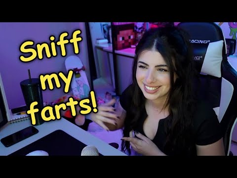 Facesitting and smelling my farts - Fart Fetish - Girl farts