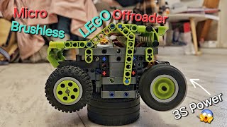Micro RC Brushless Lego Offroader - Another Milestone Achieved !