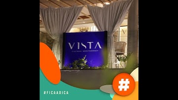 Fica a Dica - Vista Mediterrâneo é o novo restaurante do Belvedere!
