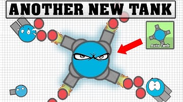 NEW AUTO TANK / Diep.io Update Fully Automatic New Class / Auto Tank Gameplay Diepio