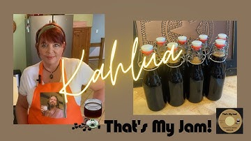 Homemade Kahlúa Coffee Liqueur by That’s My Jam!