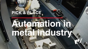 Pick & Place robot with 3D vision camera | KV-Techniek