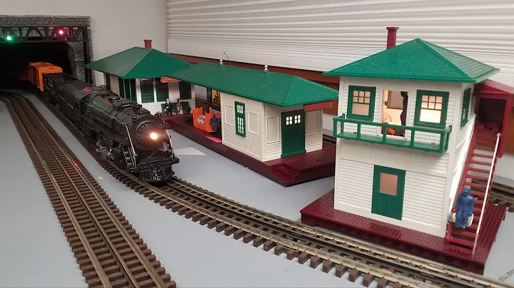 Lionel 445 Switch Tower and 356 Freight Station