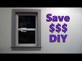 Cheap Easy DIY Window Door Trim