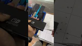 OLED Nintendo Switch battery replacement how to install new battery.