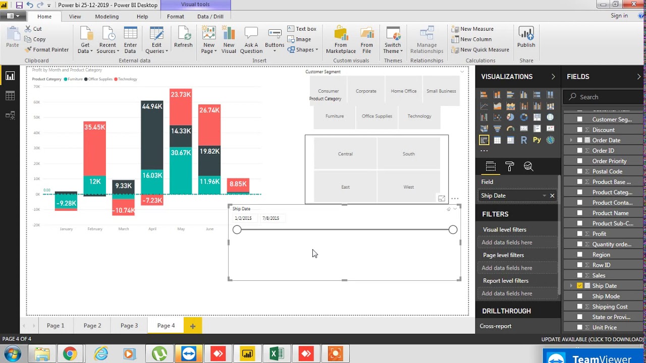 Power Bi Slicer Another Example YouTube