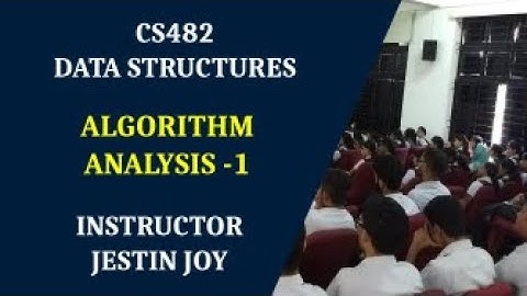 Module 1: Algorithm Analysis (Part 1)