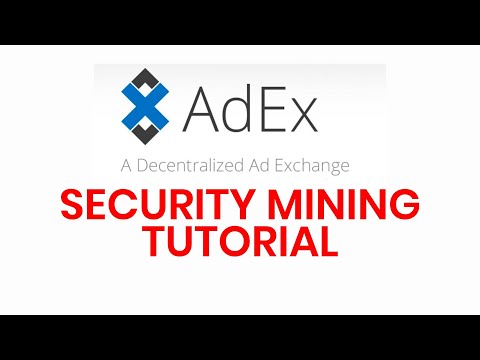 How To Grow Your Adex(ADX) Tokens Through Staking - Step by Step Tutorial