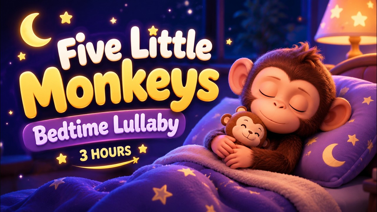 Watch Five Little Monkeys Lullaby for Babies (3 Hours) – Papa’s Lullabies on YouTube Watch Five Little Monkeys Lullaby for Babies (3 Hours) – Papa’s Lullabies on YouTube