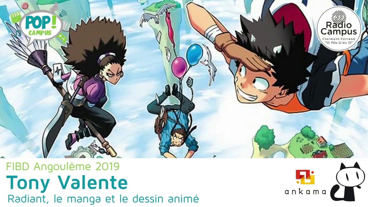 Interview Tony Valente Radiant Le Manga Et Le Dessin Animé Fibd 2019