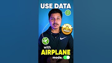 Use mobile data in flight mode 🤩🔥✅ #smartphonehacks #techshorts