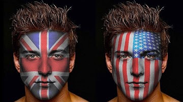 How to Paint Graphics onto a Face Face painting effect