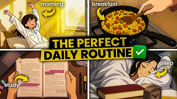 The PERFECT Daily Routine for Students 📚💯| Time Table & Productivity Hacks to Balance Life & Studies