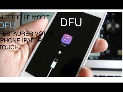 Comment Entrer ou Sortir Du Mode DFU Restaurer Ou Mettre à jour iPhone iPad Ipod Touch