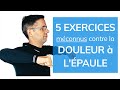 Douleur à l' épaule : 5 exercices méconnus