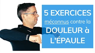 Douleur à l' épaule : 5 exercices méconnus