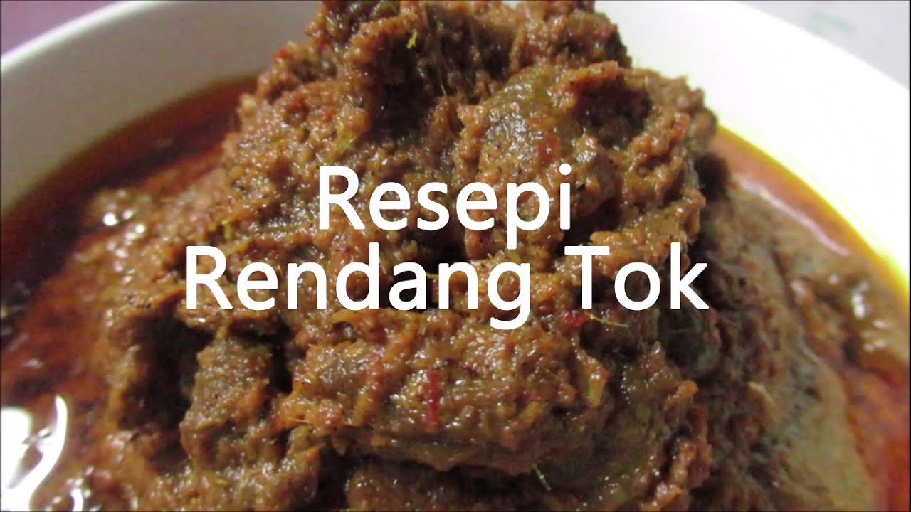 Resepi rendang tok asli perak