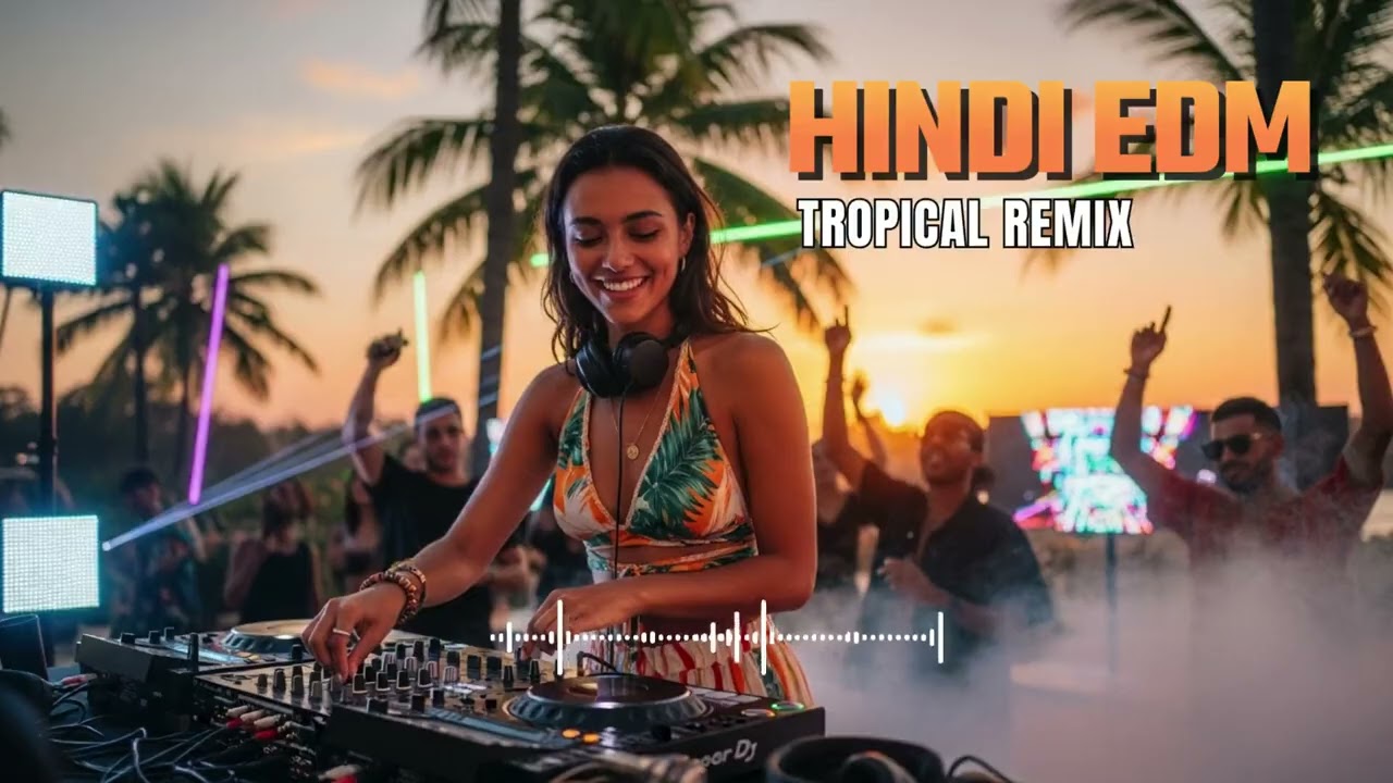Bollywood Tropical Dance Music | Happy EDM Festival Vibes