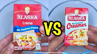 Alaska All Purpose Cream vs Alaska All Purpose Creamer