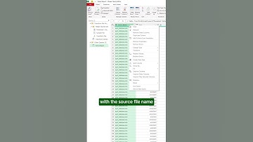 How to use Power Query to combine Excel spreadsheets! #excel #powerquery #spreadsheet