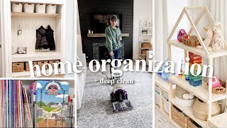 HOME ORGANIZATION AND CLEAN WITH ME | Organization and Cleaning Motivation 2023
