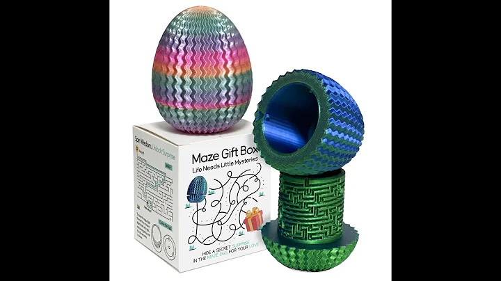 Maze gift box: A gift box that makes the gift more surprising