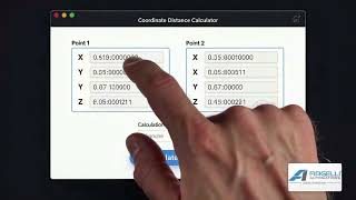 Coordinate Distance — 2D and 3D Calculator — How to Use It | Engineering Tool screenshot 1