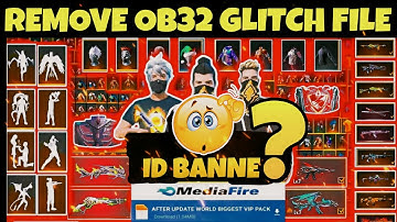 HOW TO REMOVE GLITCH FILE 2022 !! REMOVE OB32 GLITCH FILE WITHOUT DELETING EXTENSION PACK - FREEFIRE