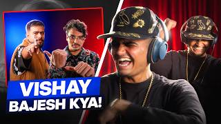 Naam Sujal x Hisab - BAJESH VISHAY (Official Video) | Red Bull 64 Bars | Def Jam India | REACTION