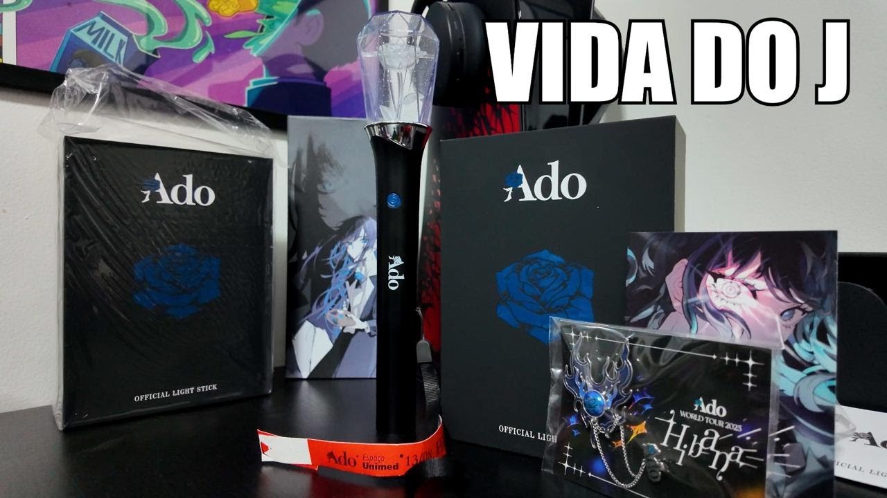 📦 Full Unboxing + Review Ado Hibana 2025 Official Light Stick