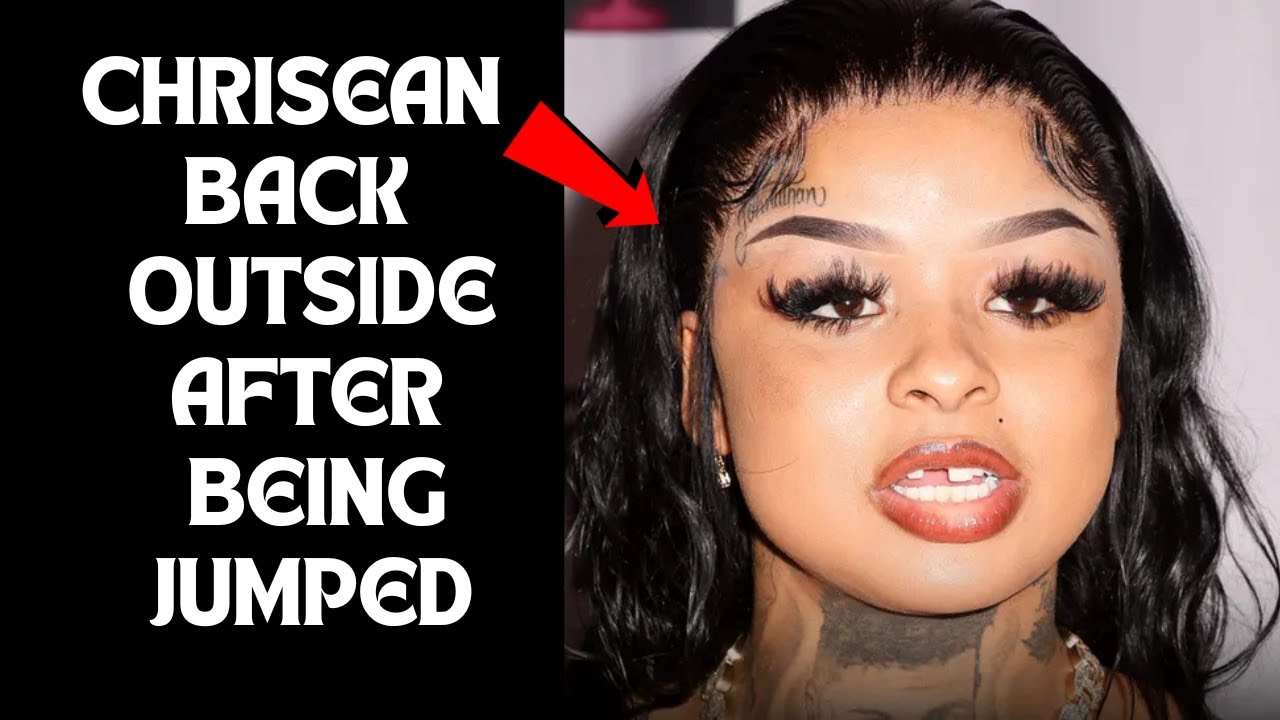 CHRISEAN ROCK REFUSES TO STAY HOME AFTER COMPTON INCIDENT! SHE'S IN LA