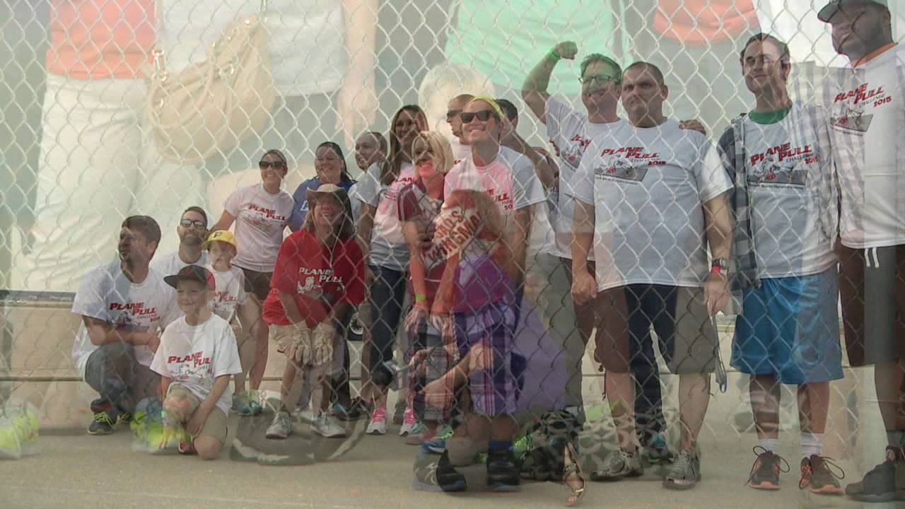 CBS4 SPECIAL OLYMPICS PLANE PULL 3 - YouTube