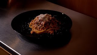 ASMR Cooking Spaghetti Bolognese from scratch